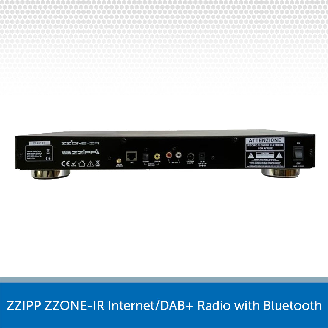 Dual Radiostation IR 100 Internet desk radio DAB+, FM Bluetooth